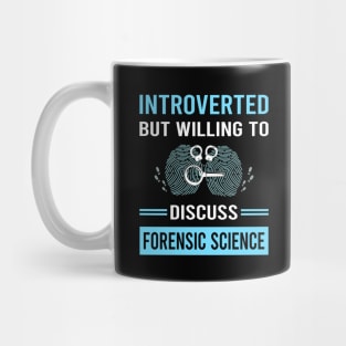 Introverted Forensic Science Forensics Mug